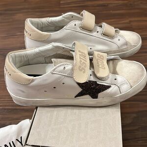 Women’s Golden Goose old school sneakers. Size 37.  Fits like a 6.5/7.